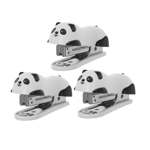 NUOBESTY 3 Stück Mini Panda Heftgerät Set Teilig Niedlicher Kompakter Desktop Hefter für Büro Schule und Zuhause Handliches Design für Studenten und Schreibwarenliebhaber NUOBESTY 3 Stück Mini Panda Heftgerät Set Teilig Niedlicher Kompakter Desktop Hefter für Büro Schule und Zuhause Handliches Design für Studenten und Schreibwarenliebhaber von NUOBESTY