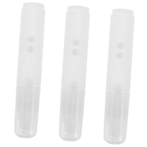 NUOBESTY 3 Stück Nachfüllbare Leere Marker Pen Röhren Transparente Kunststoffhülle für Diy Kunstprojekte Graffiti Holz Metall und Keramik Ergonomisches Design Flexibles Befüllen für von NUOBESTY