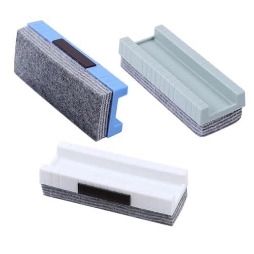 NUOBESTY 3 Stück Radiergummi Büro Tafel Löscher Tafelwischer Reiniger Whiteboard-zubehör Staubfreier Kreideradierer Kreidehalter Für Whiteboard-radierer Für Plastik NUOBESTY 3 Stück Radiergummi Büro Tafel Löscher Tafelwischer Reiniger Whiteboard-zubehör Staubfreier Kreideradierer Kreidehalter Für Whiteboard-radierer Für Plastik von NUOBESTY
