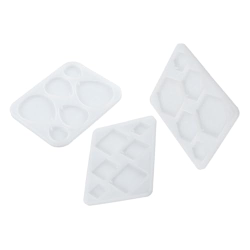 NUOBESTY 3 Stück Schmuckkleber tropfende Form Formen zur Herstellung von Ohrringen Ohrringformen für Epoxidharz Silikonohrringharzform Harzformen für Schmuckanhänger Kieselgel Weiß NUOBESTY 3 Stück Schmuckkleber tropfende Form Formen zur Herstellung von Ohrringen Ohrringformen für Epoxidharz Silikonohrringharzform Harzformen für Schmuckanhänger Kieselgel Weiß von NUOBESTY
