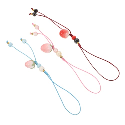 NUOBESTY 3 Stück Teiliges Erdbeer Anhänger Set Filigrane Hängende Deko Leichter Schlüsselanhänger und Rückspiegel Schmuck Einzigartiges Design für Auto Rucksack und Alltag Charmantes NUOBESTY 3 Stück Teiliges Erdbeer Anhänger Set Filigrane Hängende Deko Leichter Schlüsselanhänger und Rückspiegel Schmuck Einzigartiges Design für Auto Rucksack und Alltag Charmantes von NUOBESTY