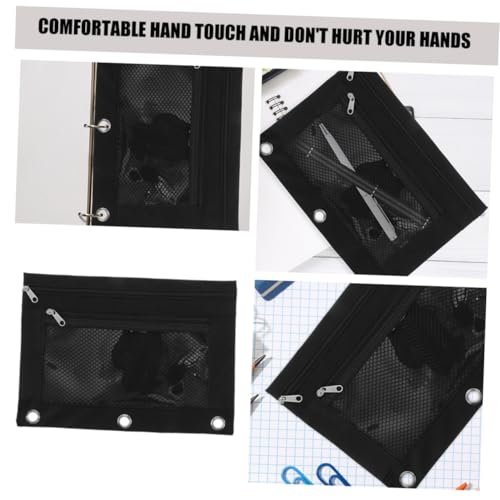 NUOBESTY 3 Stück Teiliges Federmäppchen aus Oxford Reißfest und Schmutzabweisend Transparente für Bürobedarf und Dokumentenorganisation für Schule und Arbeit NUOBESTY 3 Stück Teiliges Federmäppchen aus Oxford Reißfest und Schmutzabweisend Transparente für Bürobedarf und Dokumentenorganisation für Schule und Arbeit von NUOBESTY