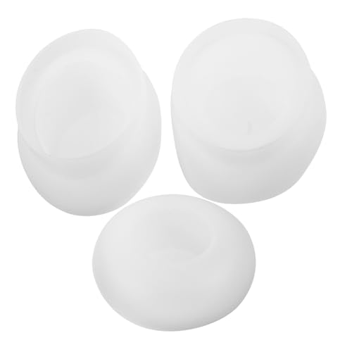 NUOBESTY 3 Stück Teiliges Silikon Kerzenhalter Gießform Set Flexibel und Langlebig für Kreative Diy Projekte für Elegantes Tischdekor und Kerzenherstellung von NUOBESTY
