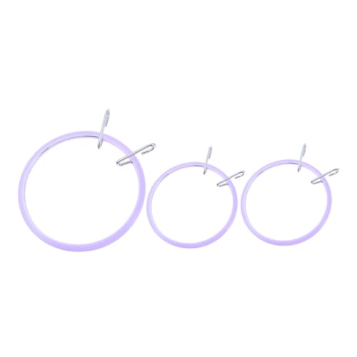 NUOBESTY 3 Stück Teiliges Stickrahmen Set mit Verstellbarem Metallkopf Runde Stickrahmen für Diy Handarbeiten für Kreuzstich und NUOBESTY 3 Stück Teiliges Stickrahmen Set mit Verstellbarem Metallkopf Runde Stickrahmen für Diy Handarbeiten für Kreuzstich und von NUOBESTY