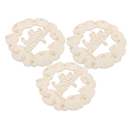 NUOBESTY 3 Stück Unlackierte Holzscheiben Weihnachten mit Kordel DIY Kürbis Holzanhänger für Weihnachtskranz Natürliche Holzdekoration für Innen Außenbereich Bastelmaterial für NUOBESTY 3 Stück Unlackierte Holzscheiben Weihnachten mit Kordel DIY Kürbis Holzanhänger für Weihnachtskranz Natürliche Holzdekoration für Innen Außenbereich Bastelmaterial für von NUOBESTY