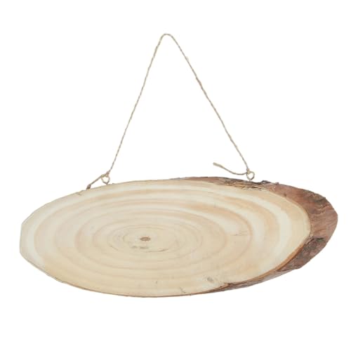 NUOBESTY 3 Stücke Kiefernholzdekorationsschild Handwerk ovales Etikett Holzbehänge DIY-Tag Holzschild Protokoll NUOBESTY 3 Stücke Kiefernholzdekorationsschild Handwerk ovales Etikett Holzbehänge DIY-Tag Holzschild Protokoll von NUOBESTY