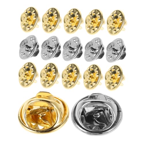 NUOBESTY 30 Sets Clutch Krawattennadel Broschen Anstecknadel Rückseiten Anstecknadel Stopper Anstecknadel Rückseiten Emaille Anstecknadel Verriegelungsrückseiten Butterfly Clutch NUOBESTY 30 Sets Clutch Krawattennadel Broschen Anstecknadel Rückseiten Anstecknadel Stopper Anstecknadel Rückseiten Emaille Anstecknadel Verriegelungsrückseiten Butterfly Clutch von NUOBESTY