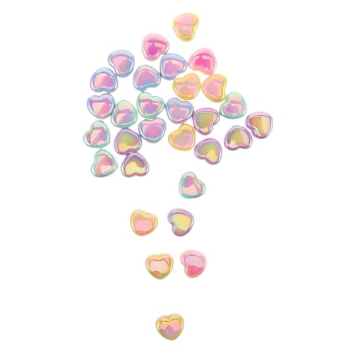NUOBESTY 30 Stück Bunte Acryl Spacer Beads für Diy Schmuckherstellung Armbänder Handyanhänger Lose Perlen für Kreative Projekte Geschenkideen NUOBESTY 30 Stück Bunte Acryl Spacer Beads für Diy Schmuckherstellung Armbänder Handyanhänger Lose Perlen für Kreative Projekte Geschenkideen von NUOBESTY