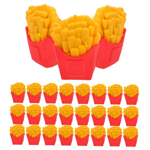 NUOBESTY 30 Stück Eraser Für Französische Pommes Schulmaterial Für Neuheit Briefpapier Mini-radierer Kleine Radiergummis Spielzeuggummi Mini-radiergummis in Lebensmittelform NUOBESTY 30 Stück Eraser Für Französische Pommes Schulmaterial Für Neuheit Briefpapier Mini-radierer Kleine Radiergummis Spielzeuggummi Mini-radiergummis in Lebensmittelform von NUOBESTY