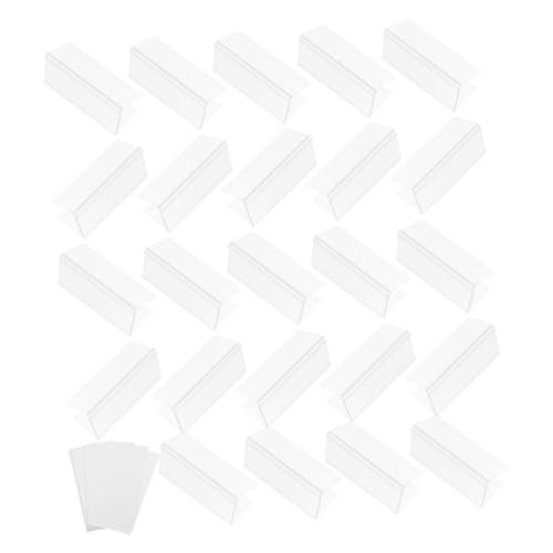 NUOBESTY 30 Stück Etikettenhalter für Regal Transparente Preisschild Halter für Drahtregale zur Effektiven Organisation im Einzelhandel Büro und Lager NUOBESTY 30 Stück Etikettenhalter für Regal Transparente Preisschild Halter für Drahtregale zur Effektiven Organisation im Einzelhandel Büro und Lager von NUOBESTY