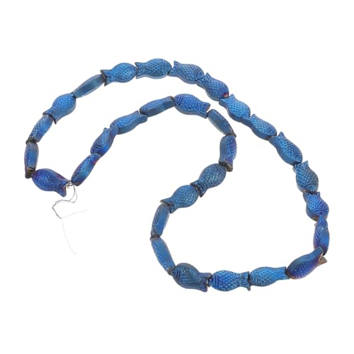 NUOBESTY 30 Stück Glasperlen Zum Selbermachen: Schmuck, Kleine Fisch-abstandshalterperlen Für Armbänder, Halsketten, Heimdekoration, Einzigartige Bastelmaterialien Im -stil NUOBESTY 30 Stück Glasperlen Zum Selbermachen: Schmuck, Kleine Fisch-abstandshalterperlen Für Armbänder, Halsketten, Heimdekoration, Einzigartige Bastelmaterialien Im -stil von NUOBESTY