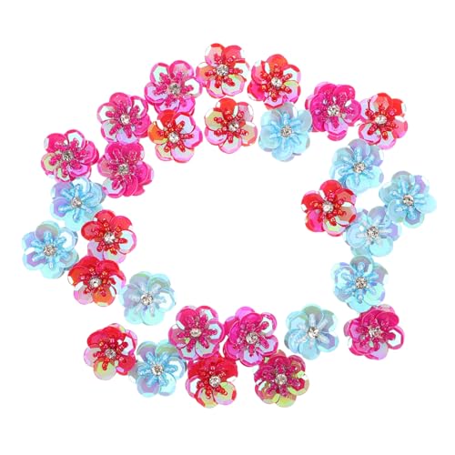 NUOBESTY 30 Stück Paillettenblumenfleck Blumenbeet nähen Glitzerblume -Pailletten -Applique -Patches Perlenpailletten Patch Blumenhochzeitsnähte Perlenflecken Kleidung Blumenfleck Plastik NUOBESTY 30 Stück Paillettenblumenfleck Blumenbeet nähen Glitzerblume -Pailletten -Applique -Patches Perlenpailletten Patch Blumenhochzeitsnähte Perlenflecken Kleidung Blumenfleck Plastik von NUOBESTY