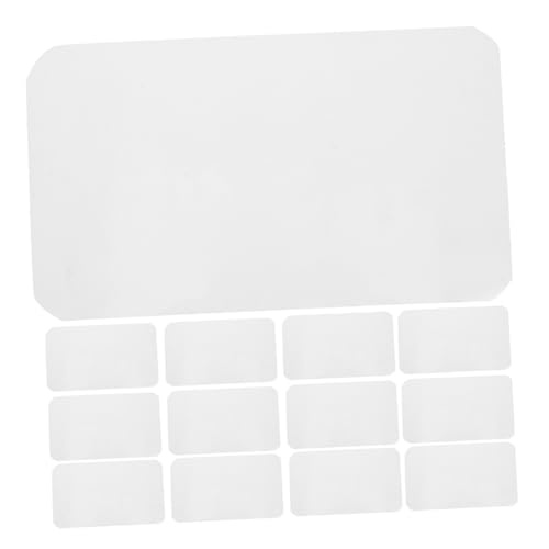 NUOBESTY 30 Stück Rechteckige Thermoetiketten für Diy Druck Selbstklebende Transfersticker für Kreative Projekte Weiß NUOBESTY 30 Stück Rechteckige Thermoetiketten für Diy Druck Selbstklebende Transfersticker für Kreative Projekte Weiß von NUOBESTY
