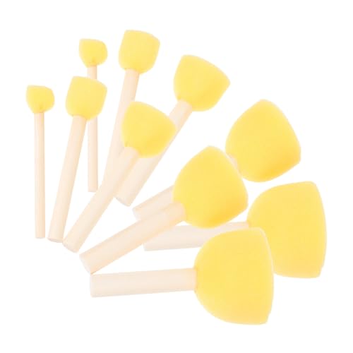 NUOBESTY 30 Stück Schwammpinsel Schwämme Zum Basteln Schwammmalerei Malschwämme Kuchenmalpinsel Bastel Zeichenwerkzeuge Keksdekorationspinsel Bastelschwämme Gelbes Holz NUOBESTY 30 Stück Schwammpinsel Schwämme Zum Basteln Schwammmalerei Malschwämme Kuchenmalpinsel Bastel Zeichenwerkzeuge Keksdekorationspinsel Bastelschwämme Gelbes Holz von NUOBESTY