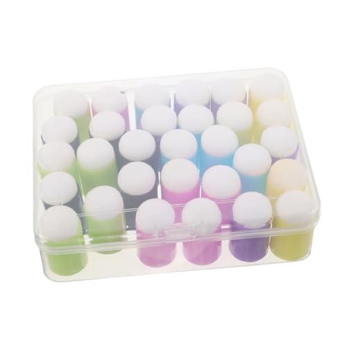 NUOBESTY 30 Stück Teiliges Finger Painting Schwamm für Ungiftige Fingerfarbe Leichter Farbauftrag und Mischtechnik Stabile Griffigkeit für DIY Kunstprojekte und Malunterricht NUOBESTY 30 Stück Teiliges Finger Painting Schwamm für Ungiftige Fingerfarbe Leichter Farbauftrag und Mischtechnik Stabile Griffigkeit für DIY Kunstprojekte und Malunterricht von NUOBESTY