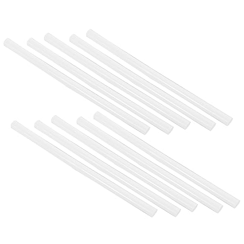 NUOBESTY 30 Stück Teiliges Transparente Heißklebesticks Schnell Schmelzend Stark Klebend für DIY Handwerk Reparatur Dekoration Kompatibel mit Meisten Heißklebepistolen von NUOBESTY