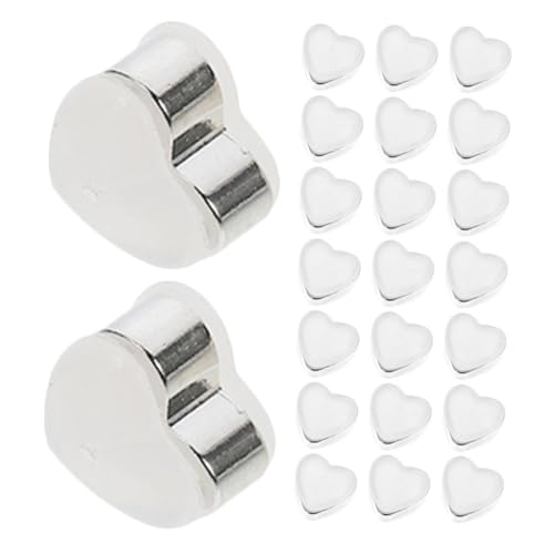 NUOBESTY 30 Stück Transparente Herzform Silikon Ohrstecker Verschlüsse Weich Sicher Vielseitig für Damen Herren Täglich und Festliche Anlässe NUOBESTY 30 Stück Transparente Herzform Silikon Ohrstecker Verschlüsse Weich Sicher Vielseitig für Damen Herren Täglich und Festliche Anlässe von NUOBESTY