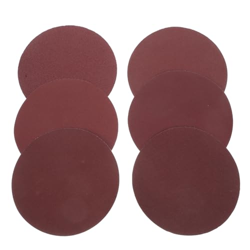 NUOBESTY 30-teiliges Set Sandpapierblatt Schleifscheiben Schleifpapier Für Holzscheibe Polierpapier Brown von NUOBESTY