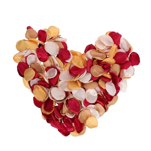 NUOBESTY 300 Stück Herbstliche Deko Seidenrose Dunkelrot und Burnt Orange für Hochzeiten Brautpartys Tischdekoration und Blumenkörbe NUOBESTY 300 Stück Herbstliche Deko Seidenrose Dunkelrot und Burnt Orange für Hochzeiten Brautpartys Tischdekoration und Blumenkörbe von NUOBESTY