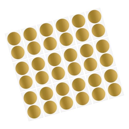 NUOBESTY 30Stücke Kratzer Sticker DIY Rubbellose mit Goldfolie für Kreative Überraschungen bei Hochzeiten Babypartys und Versteckte Belohnungen Gestalten von NUOBESTY