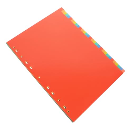 NUOBESTY 31 Blatt Teiliges Register aus Robustem Langlebige Trennblätter für Ordner und Hefter Vielseitig Nutzbar für Schule Büro mit Beschreibbaren Tabs für Individuelle Kategorisierung NUOBESTY 31 Blatt Teiliges Register aus Robustem Langlebige Trennblätter für Ordner und Hefter Vielseitig Nutzbar für Schule Büro mit Beschreibbaren Tabs für Individuelle Kategorisierung von NUOBESTY