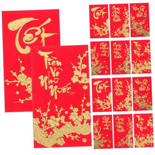 NUOBESTY 36 Rote Umschläge Rote Umschläge Vietnamesischen Neujahr 2026 – Einzigartiges Kulturelles Design – Für Hochzeiten Neujahrsfest Im Frühling NUOBESTY 36 Rote Umschläge Rote Umschläge Vietnamesischen Neujahr 2026 – Einzigartiges Kulturelles Design – Für Hochzeiten Neujahrsfest Im Frühling von NUOBESTY