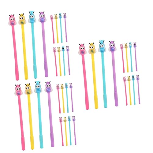 NUOBESTY 36 Stk Biene Gelstift Rollkugelschreiber Druckstift Mit Feiner Spitze Kugelschreiber Mit Tiermotiv Gelschreiber Mit Bienentinte Gelmarker Schüttgut Plastik Büro Stift Kind NUOBESTY 36 Stk Biene Gelstift Rollkugelschreiber Druckstift Mit Feiner Spitze Kugelschreiber Mit Tiermotiv Gelschreiber Mit Bienentinte Gelmarker Schüttgut Plastik Büro Stift Kind von NUOBESTY
