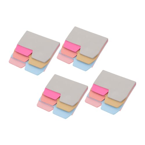 NUOBESTY 360 Stück Haftnotizen Beschreibbare Index Tabs mit Starker Haftung Farben für Annotationen und Organisation von Notizen im Büro Schule für Studierende von NUOBESTY