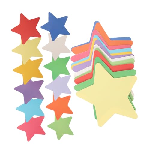 NUOBESTY 360 Stück Sternpapierschneiden Accessoire Im Klassenzimmer Sternenpapier Sterne Für Schwarzes Brett Sterne Aus Papier Kreative Stern-papierausschnitte Sternpapier Aus Papier von NUOBESTY