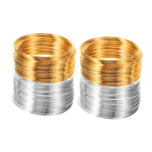 NUOBESTY 4 Rollen Armbanddraht Memory Draht Zur Schmuckherstellung – Dünne Und Biegsame Kordel Zum Basteln – Schmuckbastelzubehör Für Armbänder Halsketten Und Ringe NUOBESTY 4 Rollen Armbanddraht Memory Draht Zur Schmuckherstellung – Dünne Und Biegsame Kordel Zum Basteln – Schmuckbastelzubehör Für Armbänder Halsketten Und Ringe von NUOBESTY