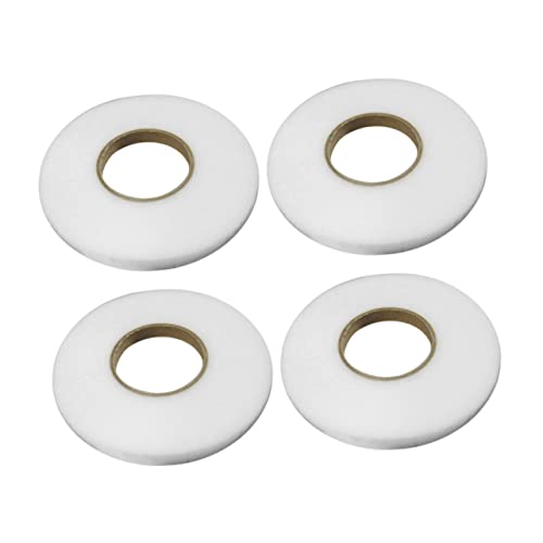 NUOBESTY 4 Rollen Doppelseitiges Klebeband für Stoffe Weiß Hochwertiges Vlies für Kleidung Einfache Anwendung Langlebige Verbindung für Diy Projekte und Reparaturen NUOBESTY 4 Rollen Doppelseitiges Klebeband für Stoffe Weiß Hochwertiges Vlies für Kleidung Einfache Anwendung Langlebige Verbindung für Diy Projekte und Reparaturen von NUOBESTY