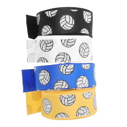 NUOBESTY 4 Rollen Volleyball Deko bänder Geschenkband in Blau Vielseitiges Bastel Geschenkband für Schleifen Party Haar dekorationen NUOBESTY 4 Rollen Volleyball Deko bänder Geschenkband in Blau Vielseitiges Bastel Geschenkband für Schleifen Party Haar dekorationen von NUOBESTY