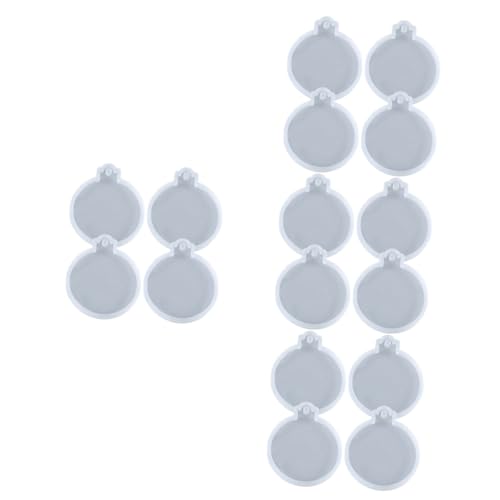 NUOBESTY 4 Sätze Diy Silikonformen Für Runde Weihnachtsplaketten Teilig Flexibles Epoxidharz Gießform Für Schlüsselanhänger Und Dekorationen Für Bastelprojekte 4 Stück * 4 NUOBESTY 4 Sätze Diy Silikonformen Für Runde Weihnachtsplaketten Teilig Flexibles Epoxidharz Gießform Für Schlüsselanhänger Und Dekorationen Für Bastelprojekte 4 Stück * 4 von NUOBESTY