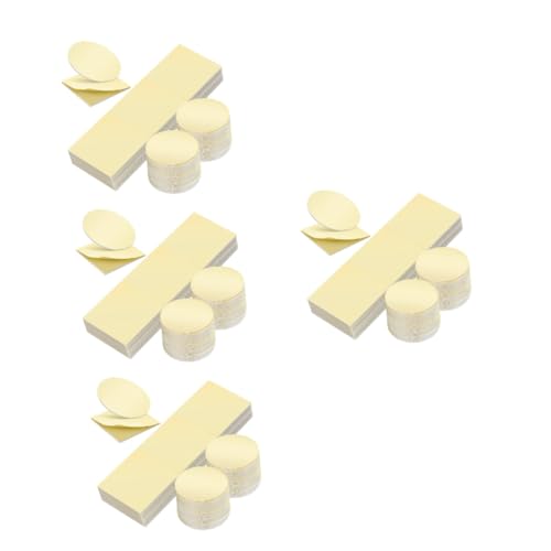 NUOBESTY 4 Sätze Doppelseitige Klebebänder Doppelseitige Klebepads Abnehmbare Montagequadrate Für Wände Starke Haftung Für Bastel Und Reparaturprojekte 60 Stück * 4 von NUOBESTY