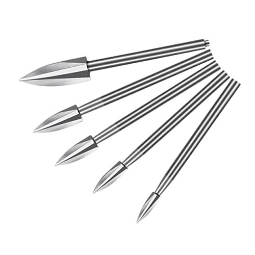 NUOBESTY 4 Sätze Drehwerkzeug-holzschnitzbits Schnitzwerkzeuge Bohrer Drill -kit Holzbearbeitungswerkzeuge Schnitzel-kit Bausatz Holzschnitzgrat Bohrhammer Silber Weißer Stahl 5 Stück * 4 NUOBESTY 4 Sätze Drehwerkzeug-holzschnitzbits Schnitzwerkzeuge Bohrer Drill -kit Holzbearbeitungswerkzeuge Schnitzel-kit Bausatz Holzschnitzgrat Bohrhammer Silber Weißer Stahl 5 Stück * 4 von NUOBESTY