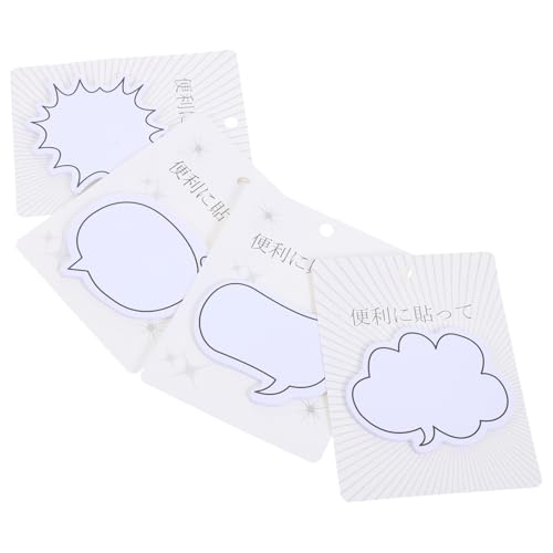 NUOBESTY 4 Sätze Kreatives Post-off Aufklebernote Selbstklebende Erinnerungsblöcke Scrapbook -aufkleber Klebestreifen Leere Etiketten Aufkleber Memo-aufkleber Memo -pad Weiß Papier NUOBESTY 4 Sätze Kreatives Post-off Aufklebernote Selbstklebende Erinnerungsblöcke Scrapbook -aufkleber Klebestreifen Leere Etiketten Aufkleber Memo-aufkleber Memo -pad Weiß Papier von NUOBESTY