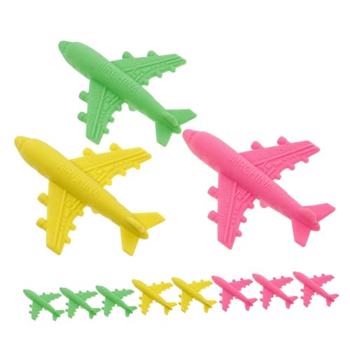 NUOBESTY 4 Sätze Teiliges Flugzeug Radiergummis Für Süße Bunte Radierer Lustige Form Und Einfach Zu Tragen Für Mädchen Und Schulanfang 12 Stück * 4 NUOBESTY 4 Sätze Teiliges Flugzeug Radiergummis Für Süße Bunte Radierer Lustige Form Und Einfach Zu Tragen Für Mädchen Und Schulanfang 12 Stück * 4 von NUOBESTY