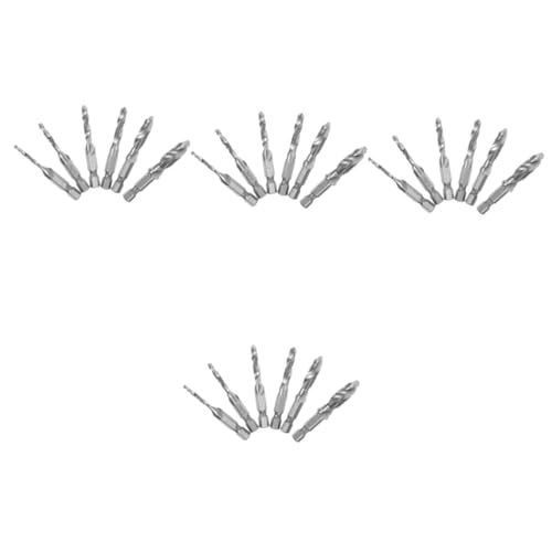 NUOBESTY 4 Sätze Teiliges Hochgeschwindigkeitsstahl Gewindebohrer mit Spiralbohrer Multifunktionale Löcherbohr und Gewindeschneidwerkzeuge für Präzises Bohren und Gewindeschneiden NUOBESTY 4 Sätze Teiliges Hochgeschwindigkeitsstahl Gewindebohrer mit Spiralbohrer Multifunktionale Löcherbohr und Gewindeschneidwerkzeuge für Präzises Bohren und Gewindeschneiden von NUOBESTY