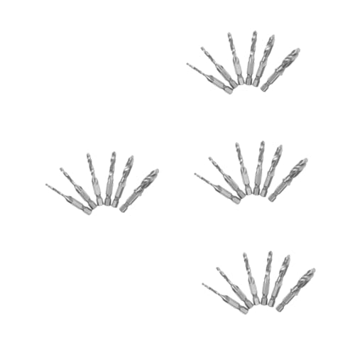 NUOBESTY 4 Sets Gewindeschneidsatz Holzbearbeitung Hochgeschwindigkeitsbohrer Universalbohrer Bohraufsätze Gezähnter Nutfräser Bohrer Für Metall Schlagbohrer Metallbohrer Silberstahl NUOBESTY 4 Sets Gewindeschneidsatz Holzbearbeitung Hochgeschwindigkeitsbohrer Universalbohrer Bohraufsätze Gezähnter Nutfräser Bohrer Für Metall Schlagbohrer Metallbohrer Silberstahl von NUOBESTY