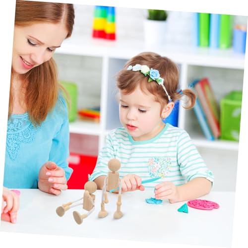 NUOBESTY 4 Stk. Teiliges DIY Holzspielzeug zum Bemalen Roboterfiguren für Pädagogisches Basteln Originelle Holzfiguren für Jungen und Mädchen Originelles Geschenk NUOBESTY 4 Stk. Teiliges DIY Holzspielzeug zum Bemalen Roboterfiguren für Pädagogisches Basteln Originelle Holzfiguren für Jungen und Mädchen Originelles Geschenk von NUOBESTY