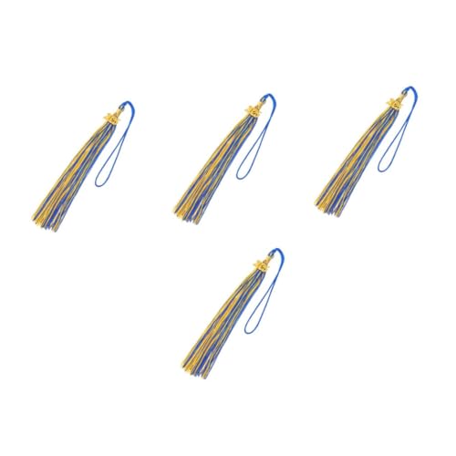 NUOBESTY 4 Stück 2025 Graduierungskappe Quasten Preisbänder Party Zubehör Hüte Gastgeschenke Zur Abschlussfeier Für Gäste Große Abschlusshüte Gedenkdekoration Hut Charme Plüsch Polyester NUOBESTY 4 Stück 2025 Graduierungskappe Quasten Preisbänder Party Zubehör Hüte Gastgeschenke Zur Abschlussfeier Für Gäste Große Abschlusshüte Gedenkdekoration Hut Charme Plüsch Polyester von NUOBESTY