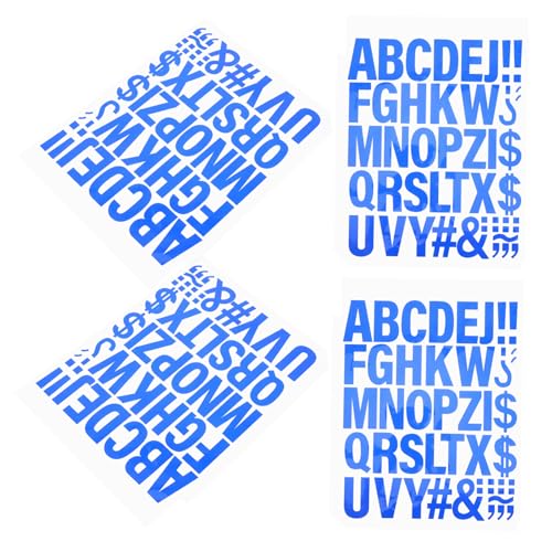 NUOBESTY 4 Stück Aufbügelbare Alphabet-stoffaufkleber Buchstaben Klein Zum Aufbügeln Briefaufkleber Für Plakatwand Buchstabengrafik Buchstaben Zum Aufkleben Auf Stoff Vinyl-schriftzug Blue NUOBESTY 4 Stück Aufbügelbare Alphabet-stoffaufkleber Buchstaben Klein Zum Aufbügeln Briefaufkleber Für Plakatwand Buchstabengrafik Buchstaben Zum Aufkleben Auf Stoff Vinyl-schriftzug Blue von NUOBESTY