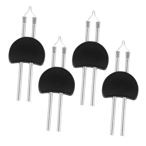 NUOBESTY 4 Stück Ersatzspitzen für Wachs Schmelzstifte Schnelle und Effiziente Schmelzspitzen für Fadenbrenner und Schmuckdesign für Diy Projekte und Handwerksarbeiten von NUOBESTY