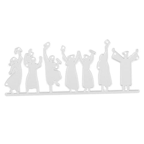 NUOBESTY 4 Stück Graduation Stanzform Metall für Diy Karten für Abschlussfeiern Einladungen und Scrapbooking Einfach zu Verwenden und Langlebig NUOBESTY 4 Stück Graduation Stanzform Metall für Diy Karten für Abschlussfeiern Einladungen und Scrapbooking Einfach zu Verwenden und Langlebig von NUOBESTY