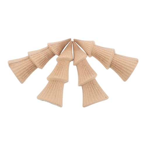 NUOBESTY 4 Stück Kleine Rohe Holz-weihnachtsbäume zum Bemalen Unbemalte Tischdeko DIY Bastelset für Kreative Weihnachtsfiguren Vielseitige für Festtagsdekoration NUOBESTY 4 Stück Kleine Rohe Holz-weihnachtsbäume zum Bemalen Unbemalte Tischdeko DIY Bastelset für Kreative Weihnachtsfiguren Vielseitige für Festtagsdekoration von NUOBESTY