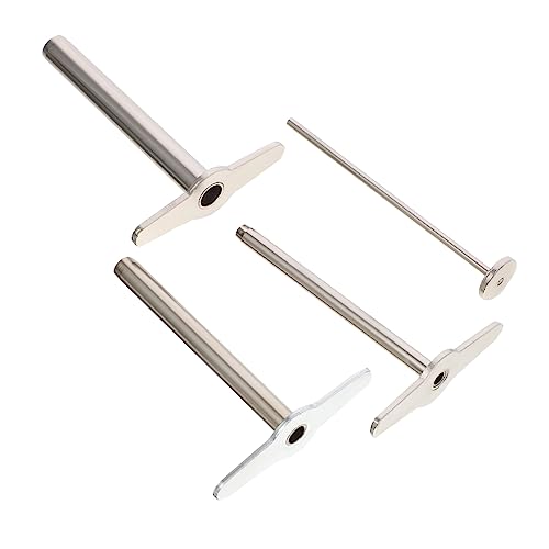 NUOBESTY 4 Stück Locher Finger Werkzeug Stopper Puncher Gummistopfenstanzer Lochperforator aus Gummi Labor-Gummistopfen-Lochstanze Lochstanzer für Gummistopfen Stahl Silver von NUOBESTY