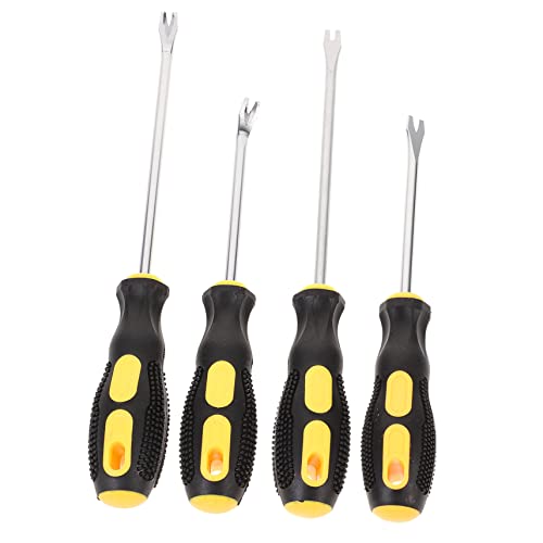 NUOBESTY 4 Stück Multifunktionaler Nagelheber Teilig mit Gebogenem und Geradem Kopf Robuster Rostbeständiger Stahl Ergonomischer Griff mit Soft Touch für Nagel und Heftklammerentfernung NUOBESTY 4 Stück Multifunktionaler Nagelheber Teilig mit Gebogenem und Geradem Kopf Robuster Rostbeständiger Stahl Ergonomischer Griff mit Soft Touch für Nagel und Heftklammerentfernung von NUOBESTY