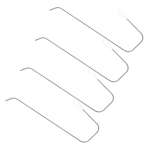 NUOBESTY 4 Stück Perlennadel Biegewerkzeug Perlen Schmuckwerkzeuge Perlen Halsketten Fußkettchen Werkzeug Perlenfadennadeln Armband Hilfswerkzeug Perlenwerkzeug von NUOBESTY
