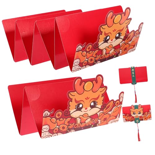 NUOBESTY 4 Stück Roter Umschlag des neuen Jahres Jahr Dekorationen Party chinesische neujahrsdekoration Neujahrs-Geldumschläge rote umschläge chinesisch roter umschlag chinesisches neujahr NUOBESTY 4 Stück Roter Umschlag des neuen Jahres Jahr Dekorationen Party chinesische neujahrsdekoration Neujahrs-Geldumschläge rote umschläge chinesisch roter umschlag chinesisches neujahr von NUOBESTY