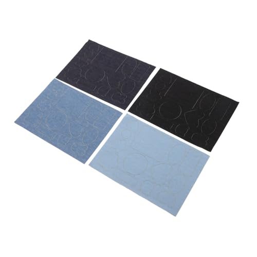 NUOBESTY 4 Stück Selbstklebende Jeansreparatur Patches aus Stabilem Denimstoff Vielseitig für Innen und Außenbereiche Nahtlose Lochreparatur für Hosen Jacken Verstärkt Knie und Ellbogen NUOBESTY 4 Stück Selbstklebende Jeansreparatur Patches aus Stabilem Denimstoff Vielseitig für Innen und Außenbereiche Nahtlose Lochreparatur für Hosen Jacken Verstärkt Knie und Ellbogen von NUOBESTY